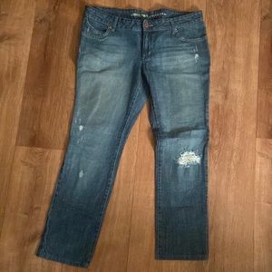 Mossimo Supply Co Distressed Jeans